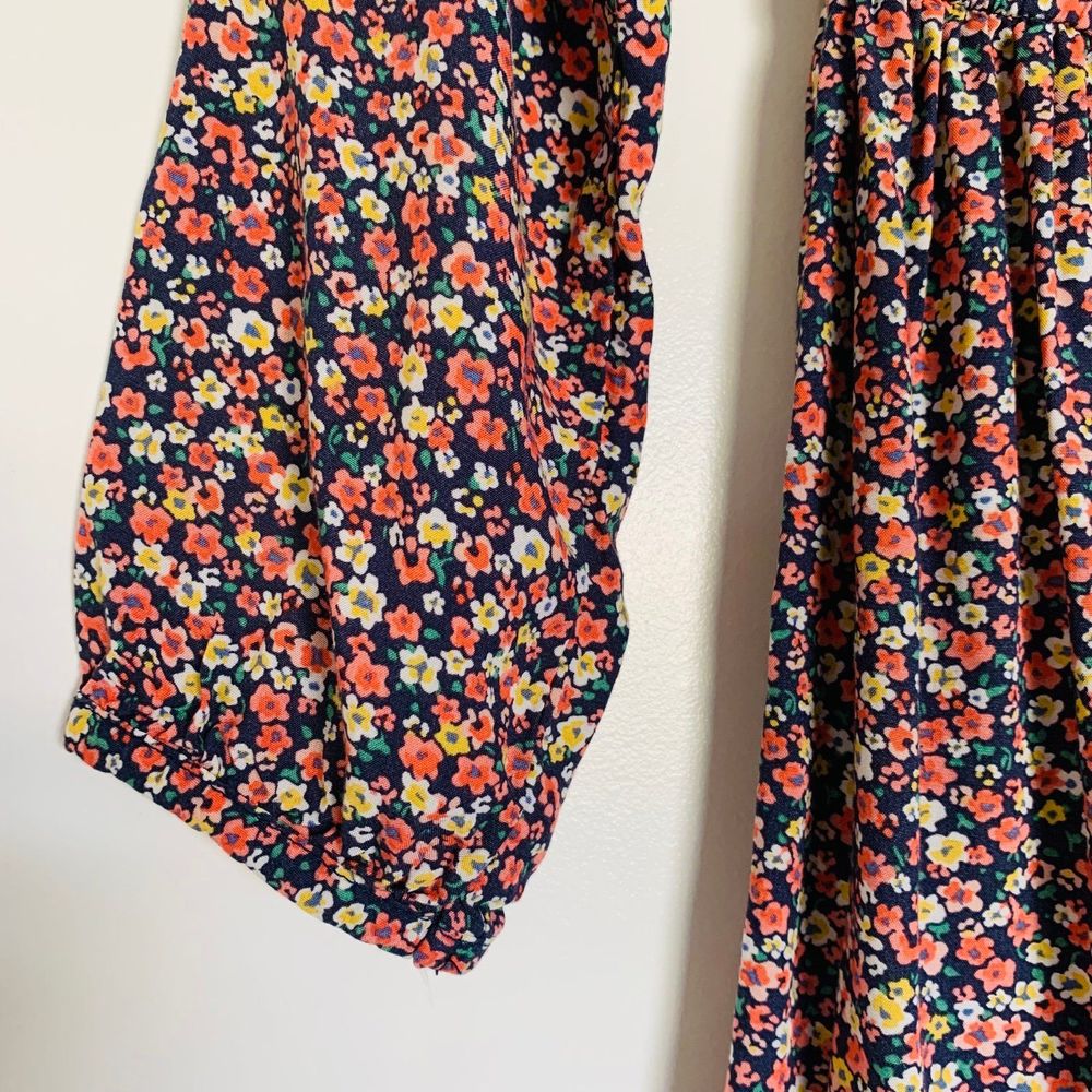 Carter's Little Girls Knee Length Pink Spring Floral Dress | Size: M/8 - Picture 4 of 6